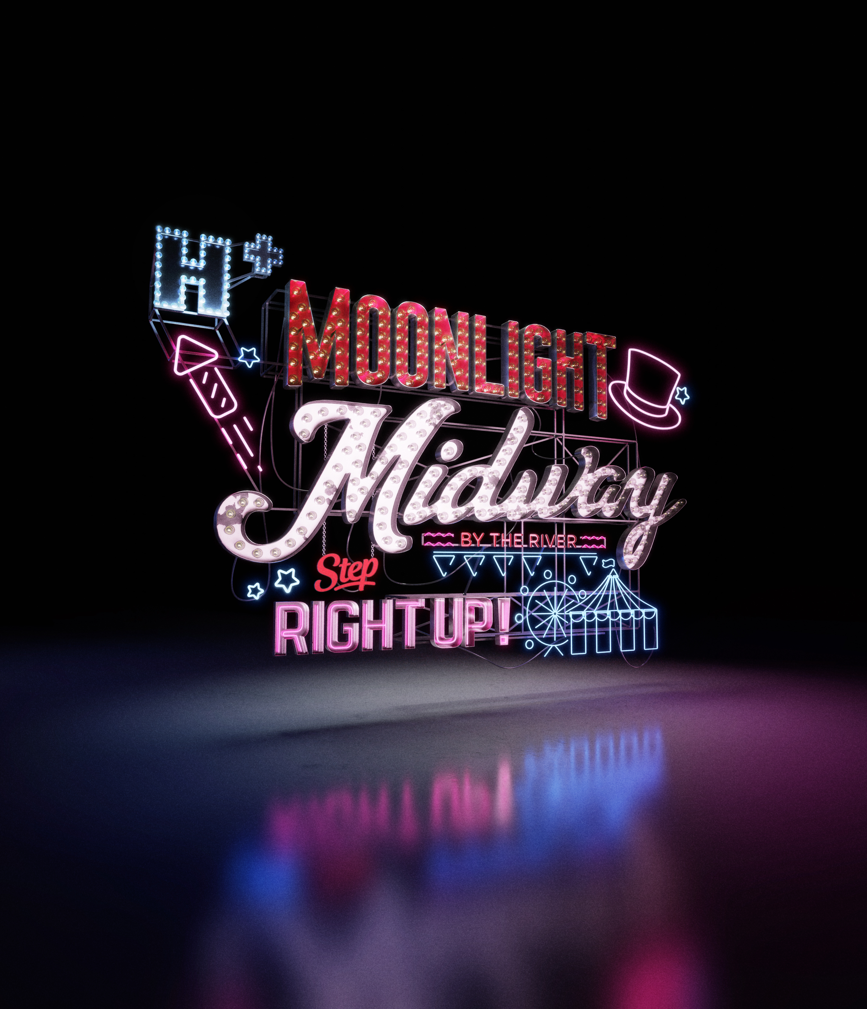 The River Ball: Moonlight Midway By The River