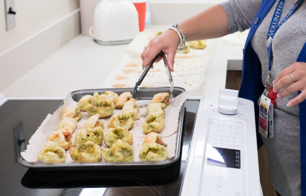 Pesto Puff Pastry Pizza Pocket