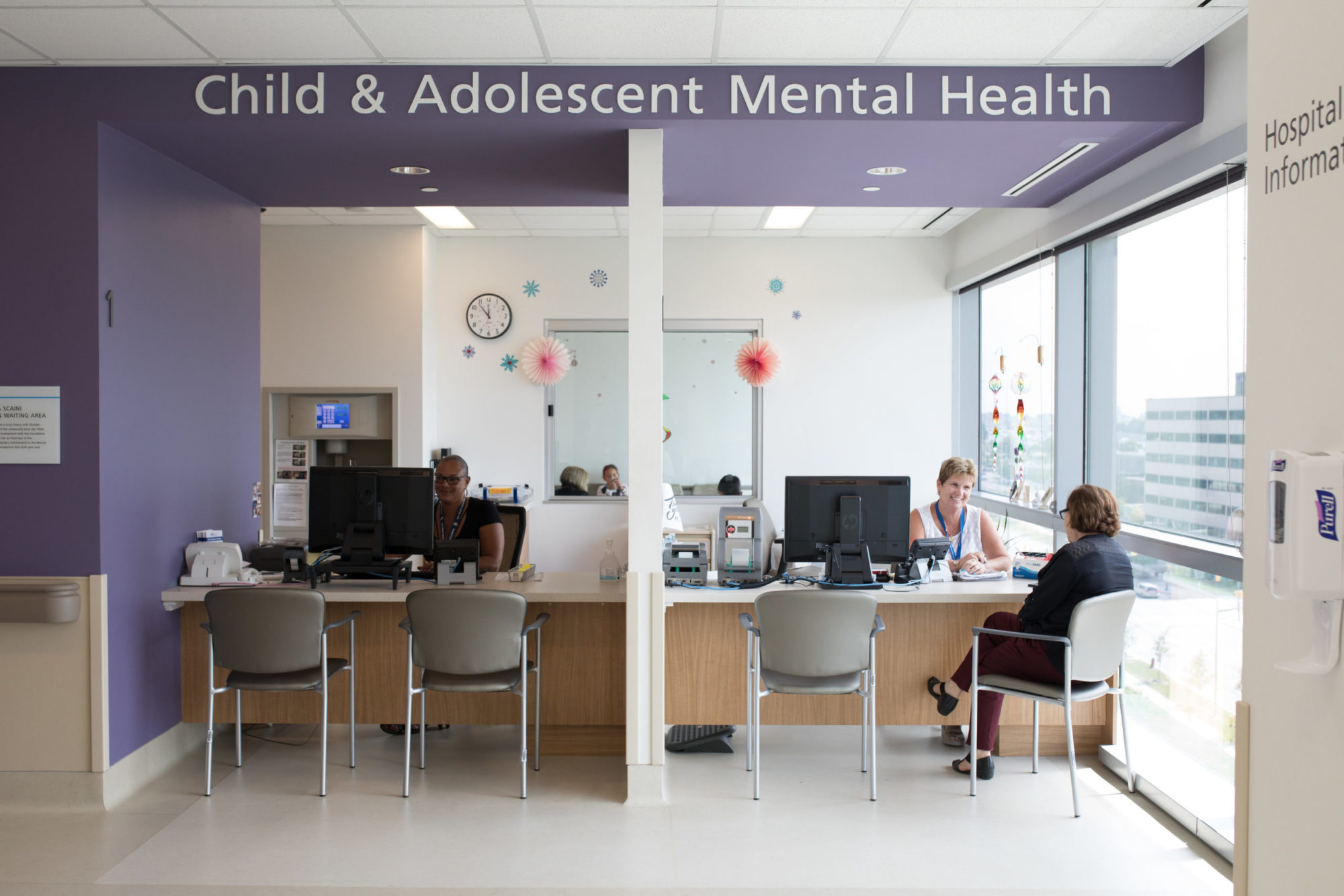Child and Adolescent Mental Health Outpatient Lobby