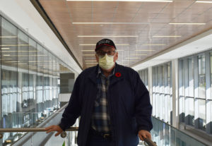 Dr. Lazar Klein's patient Sam at Humber River Hospital