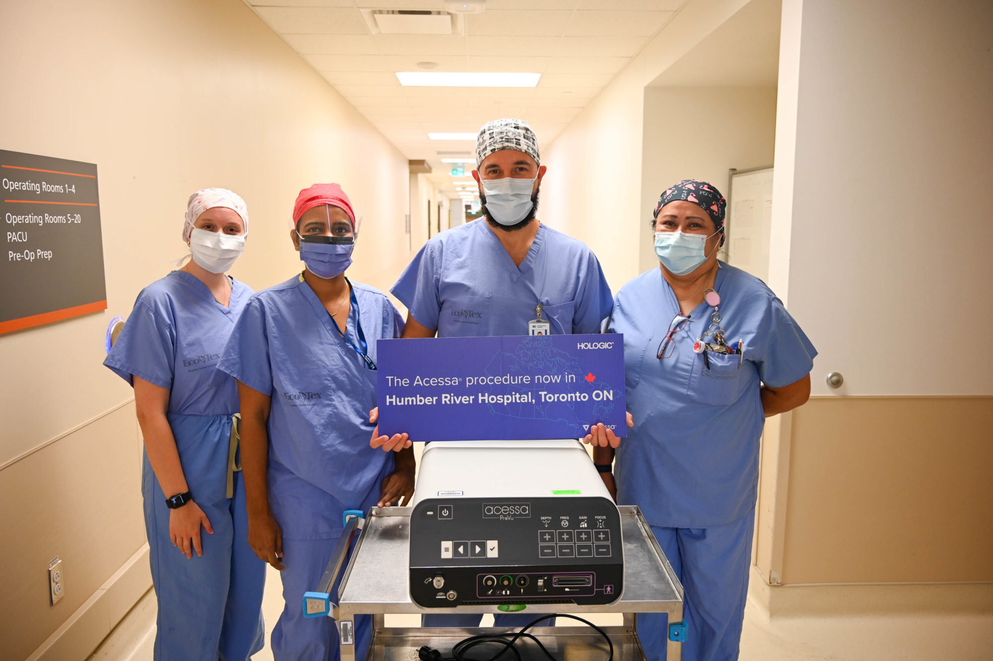 HRH Launches Minimally Invasive Fibroid Treatment Acessa ProVu