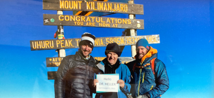 After Hip Replacement, 75 Year Old Martin Summits Mount Kilimanjaro