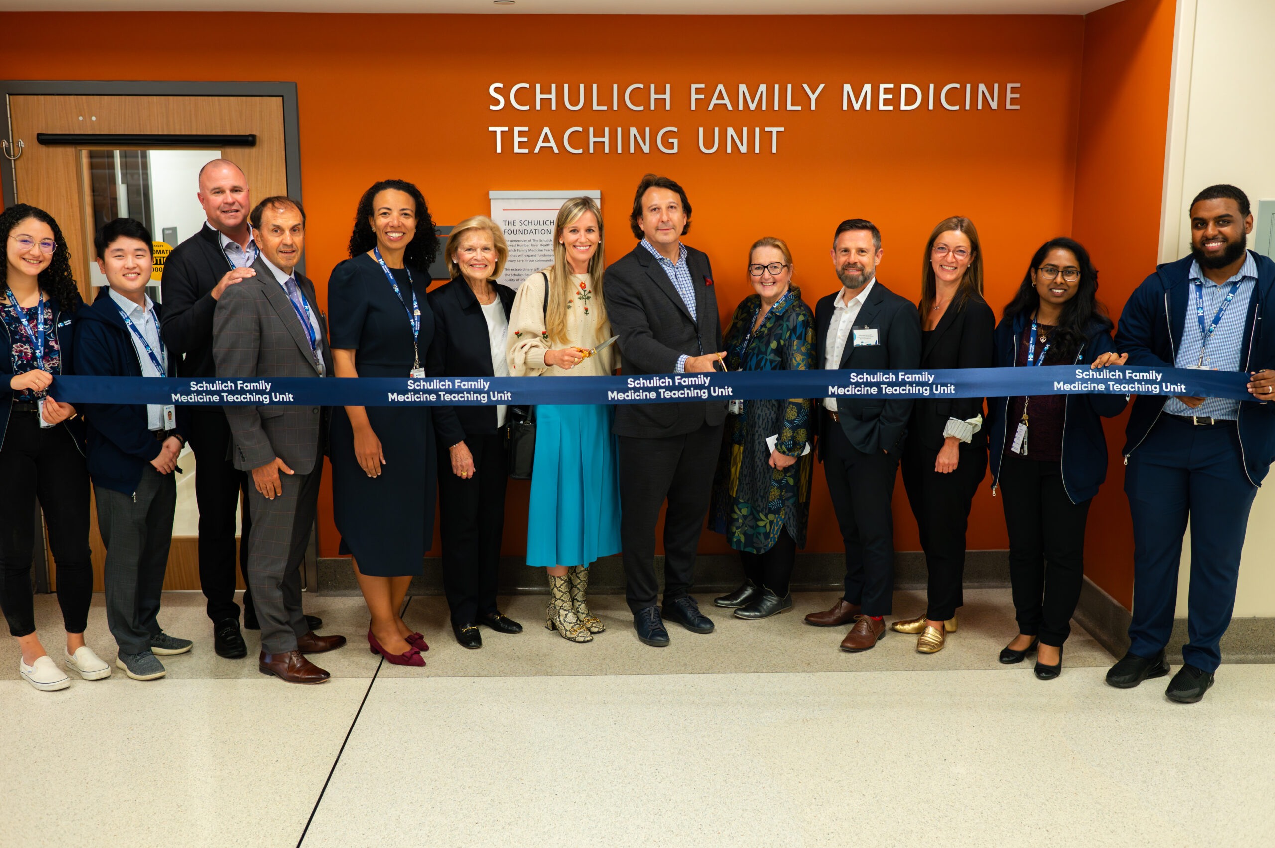 Schulich Family Medicine Teaching Unit Ribbon Cutting