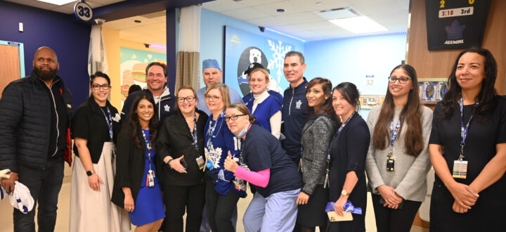 Bringing Smiles to Paediatrics with Smilezone Foundation and Toronto Maple Leafs Alumni Association