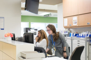 Two Staff Members in the Apotex Emergency Department